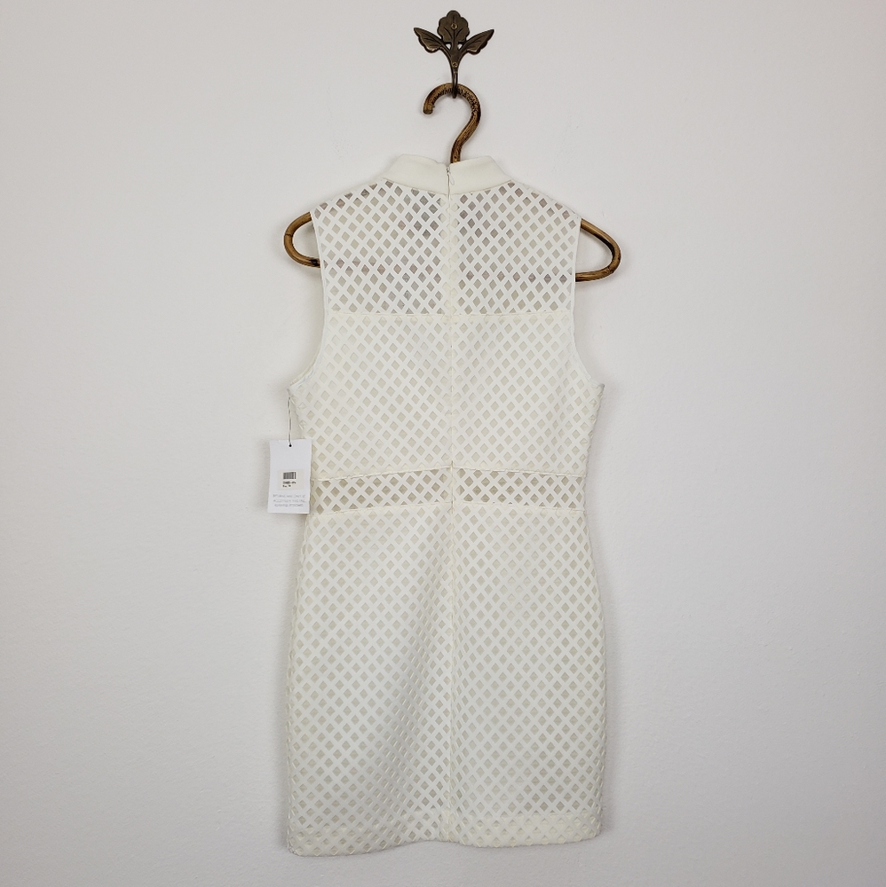 Elizabeth and James Neri Lazer Lattice White Dress - Picture 2 of 8